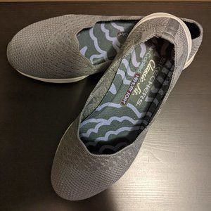 Skechers | Seager Stat | Knit Mesh Slip on | Flats | Women 6
